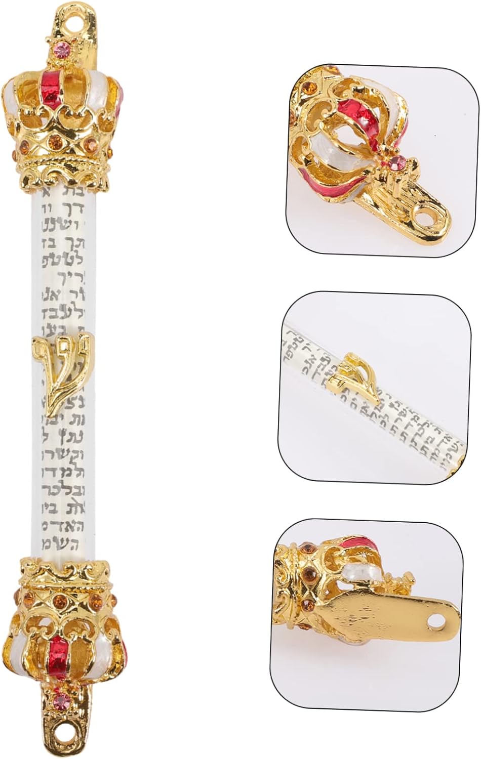 MAGICLULU Delicate Metal Mezuzah for Home Decoration