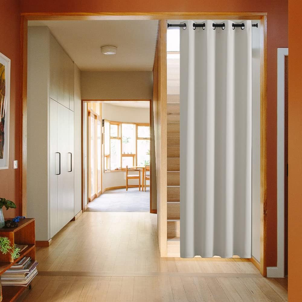 XISUNYA Decorative Door Curtain Panel 42x80 Inch