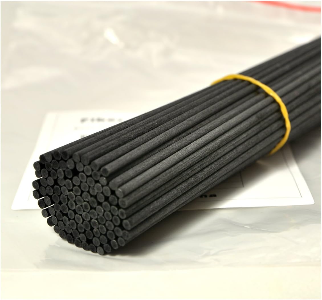 100 Piece Fiber Reed Diffuser Sticks Replacement - Black