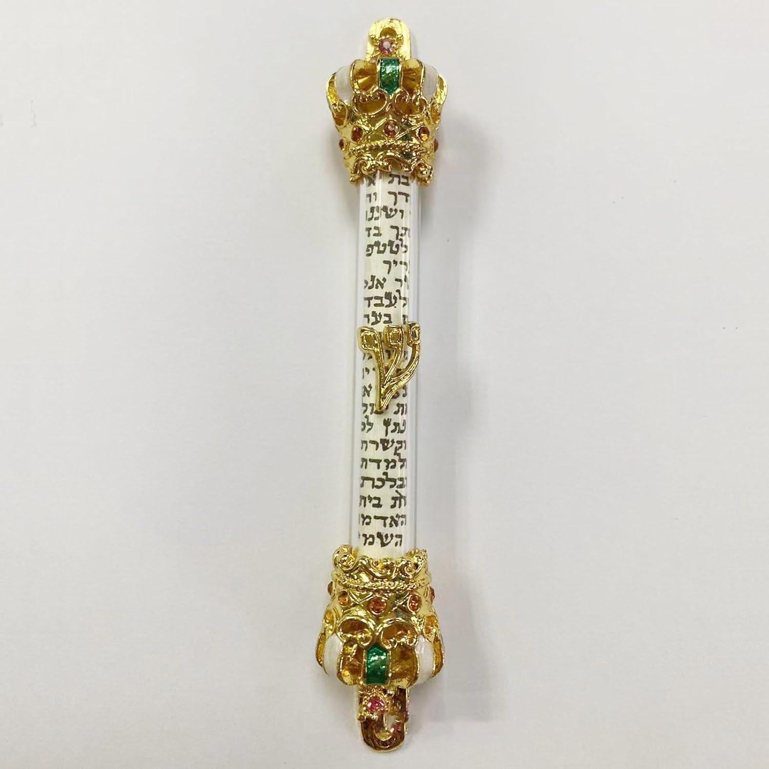 1PC Religious Holy Scroll Retro Door Mezuzah Decor Hanger