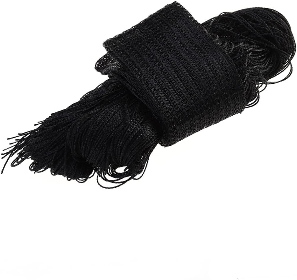Black Thread Curtain Tassel Valance for Doorway Decor