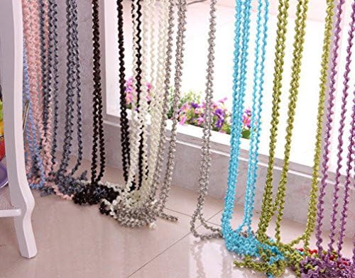 Glitter Thread S Form Curtain Panel 3m x 3m Door Divider