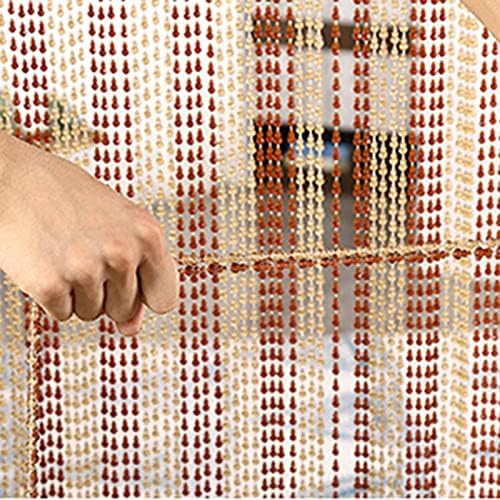 Zarbailre Sparkle Bead Curtains 31x71 Inch
