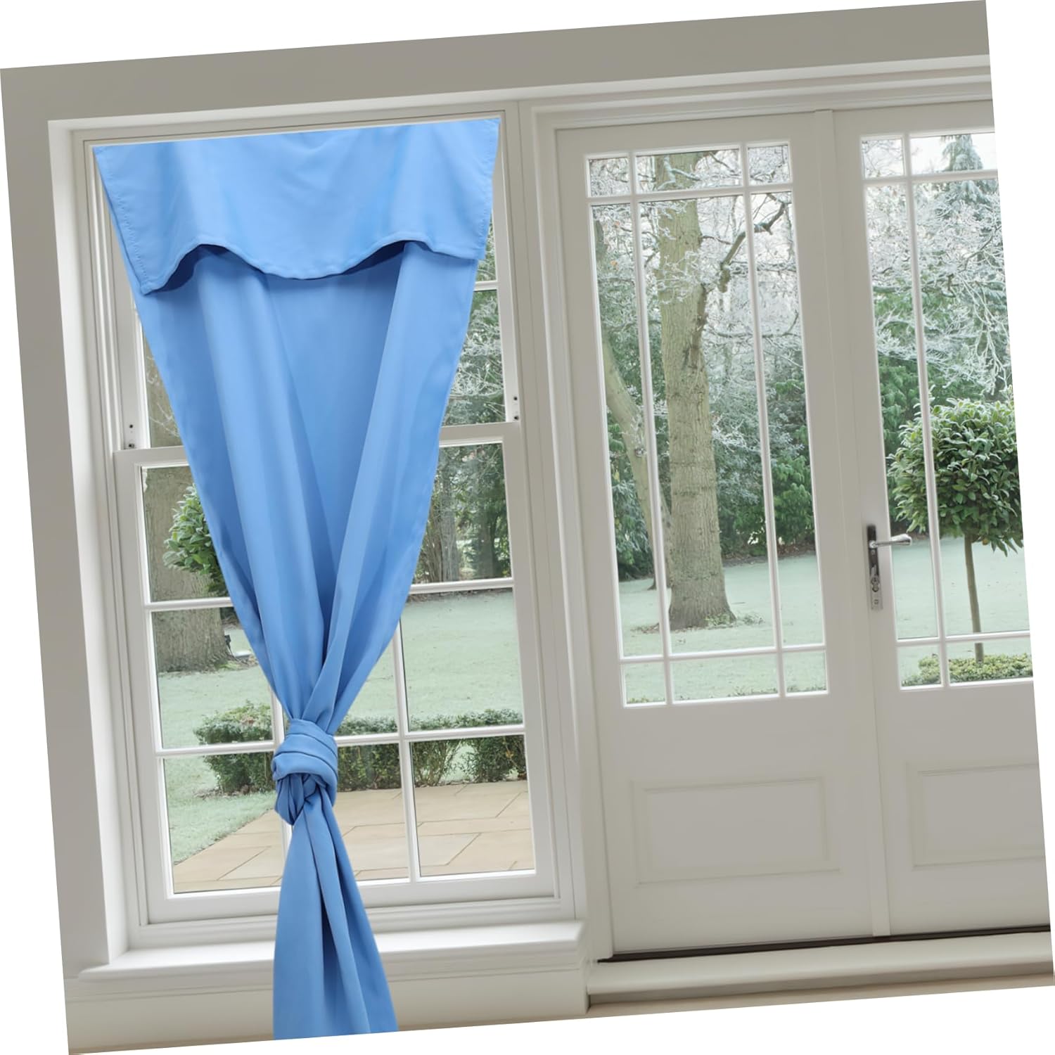 Ciieeo Blackout Curtain for French Doors