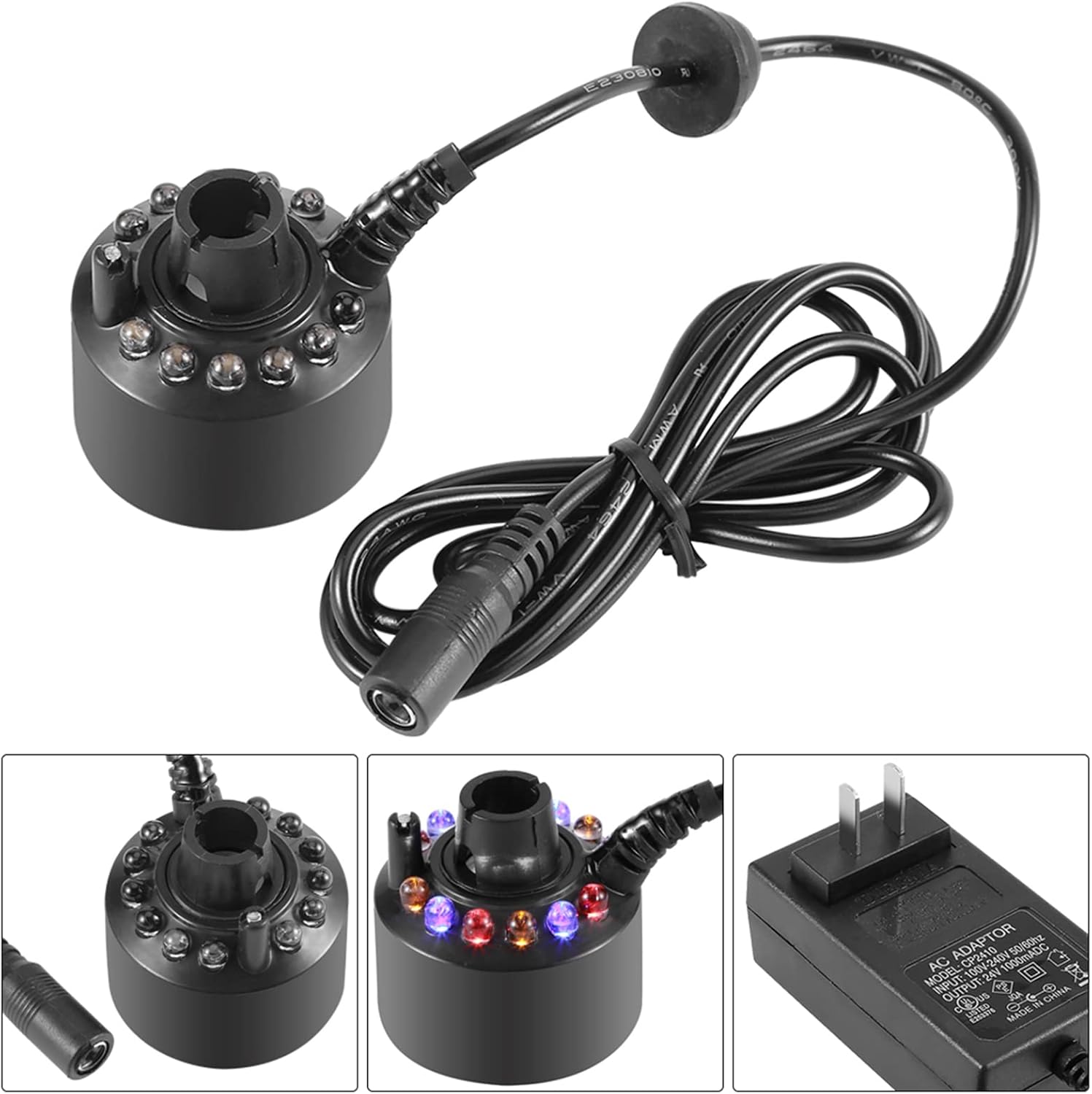 PerGar Mist Maker with 12 LED Lights