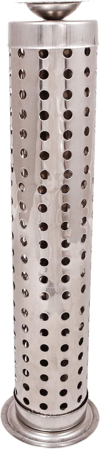 Tuzech Steel Sage Incense Holder with Ash Catcher