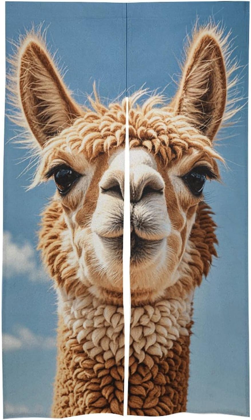 Alpaca Llama Door Cover Curtain 57x17 Inches