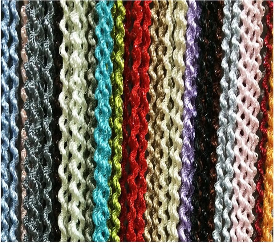 Glitter Thread S Form Curtain Panel 3m x 3m Door Divider