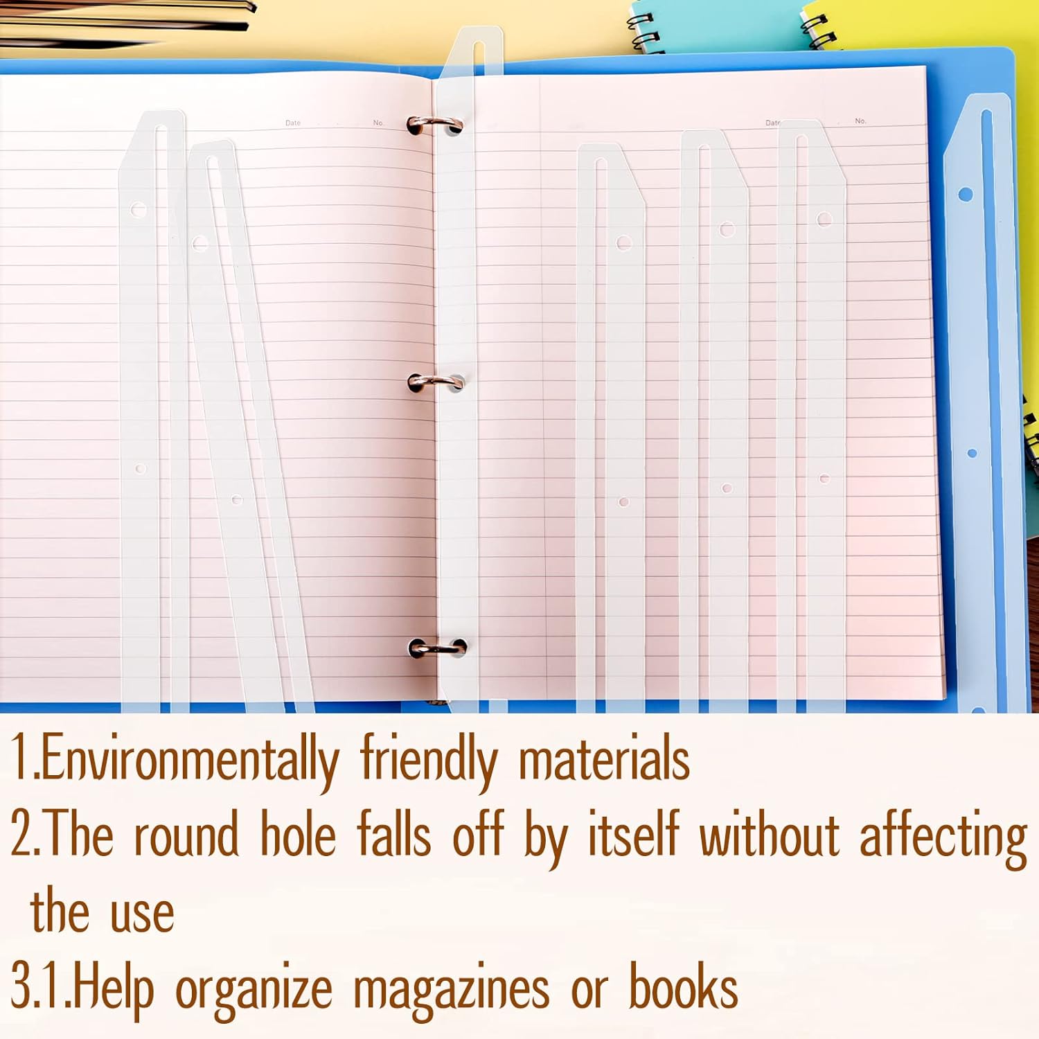 Fabbay 3 Hole Magazine Holders for Binders