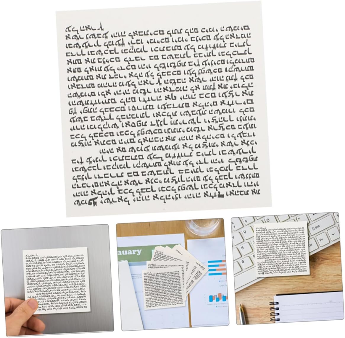 Zerodeko 100pcs Mezuzah Scroll for Door Decorations