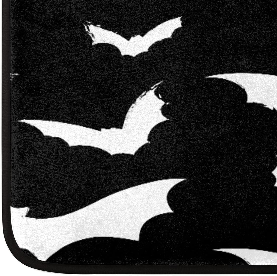 Halloween Bat Runner Rug 2x6 ft Non Slip