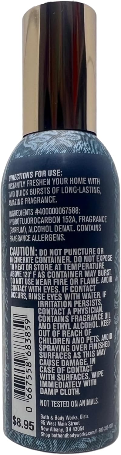 Bath and Body Works Flannel Room Spray 2 Pack 15 Oz Grey