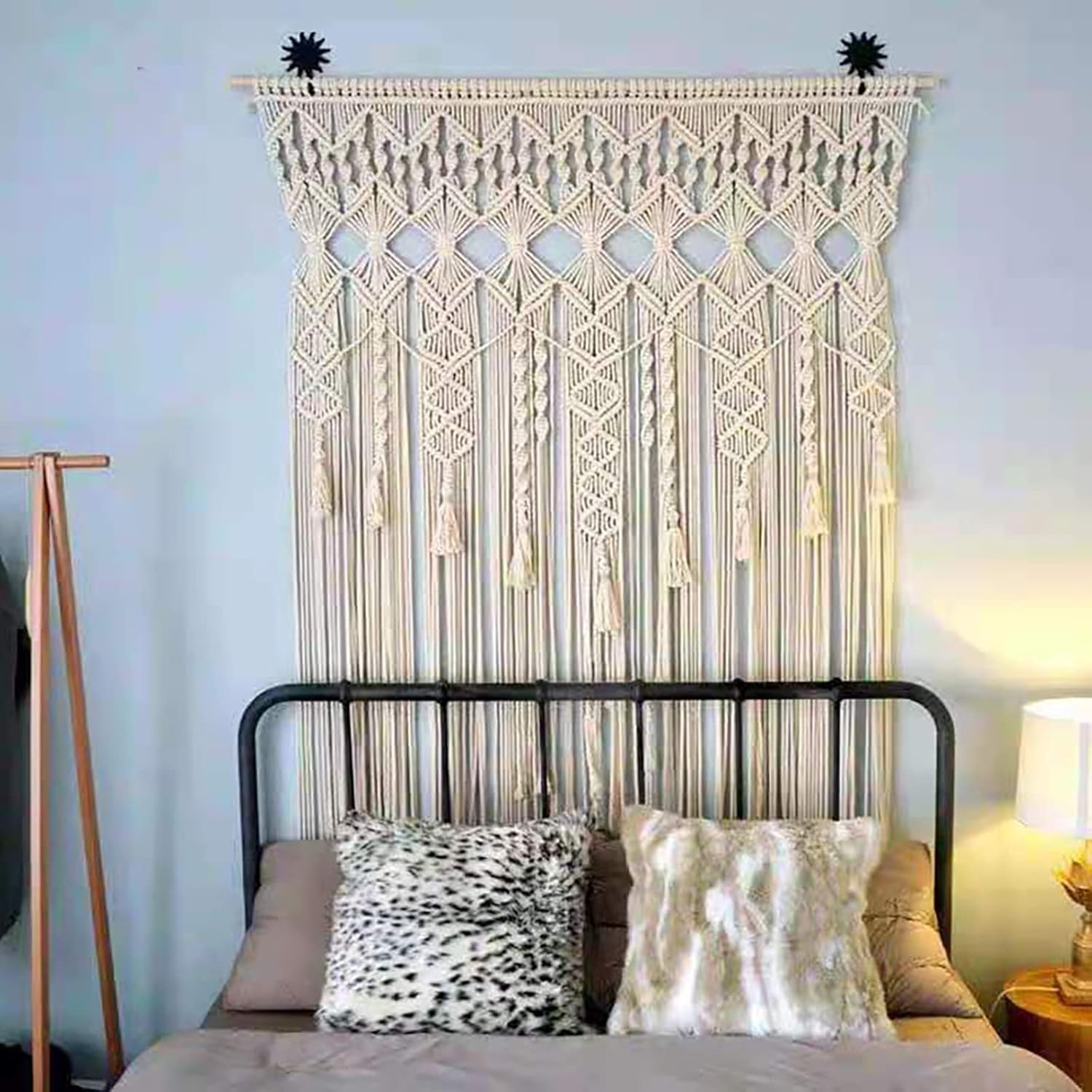 CHALIGHT Large Macrame Boho Chic Wall Hanging Tapestry