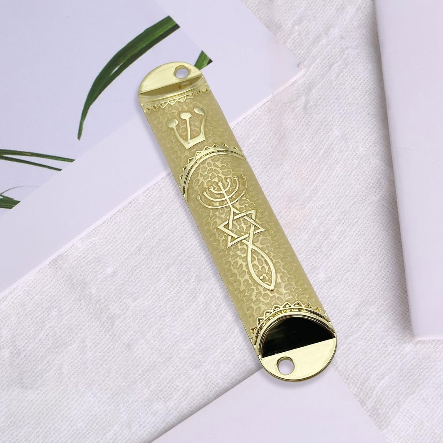 Elegant Mezuzah Case for Home Blessing and Protection