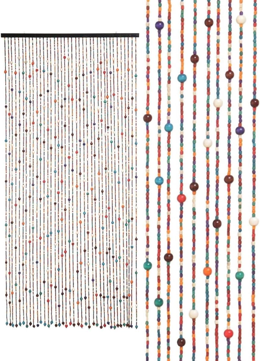 Doorway Beads Bamboo Curtain 38 Strands 354x748in