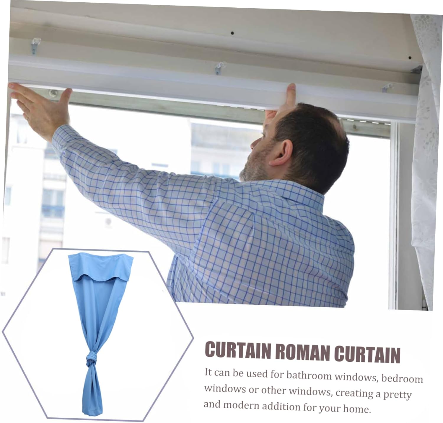 Blackout Door Curtain for Privacy and Decor