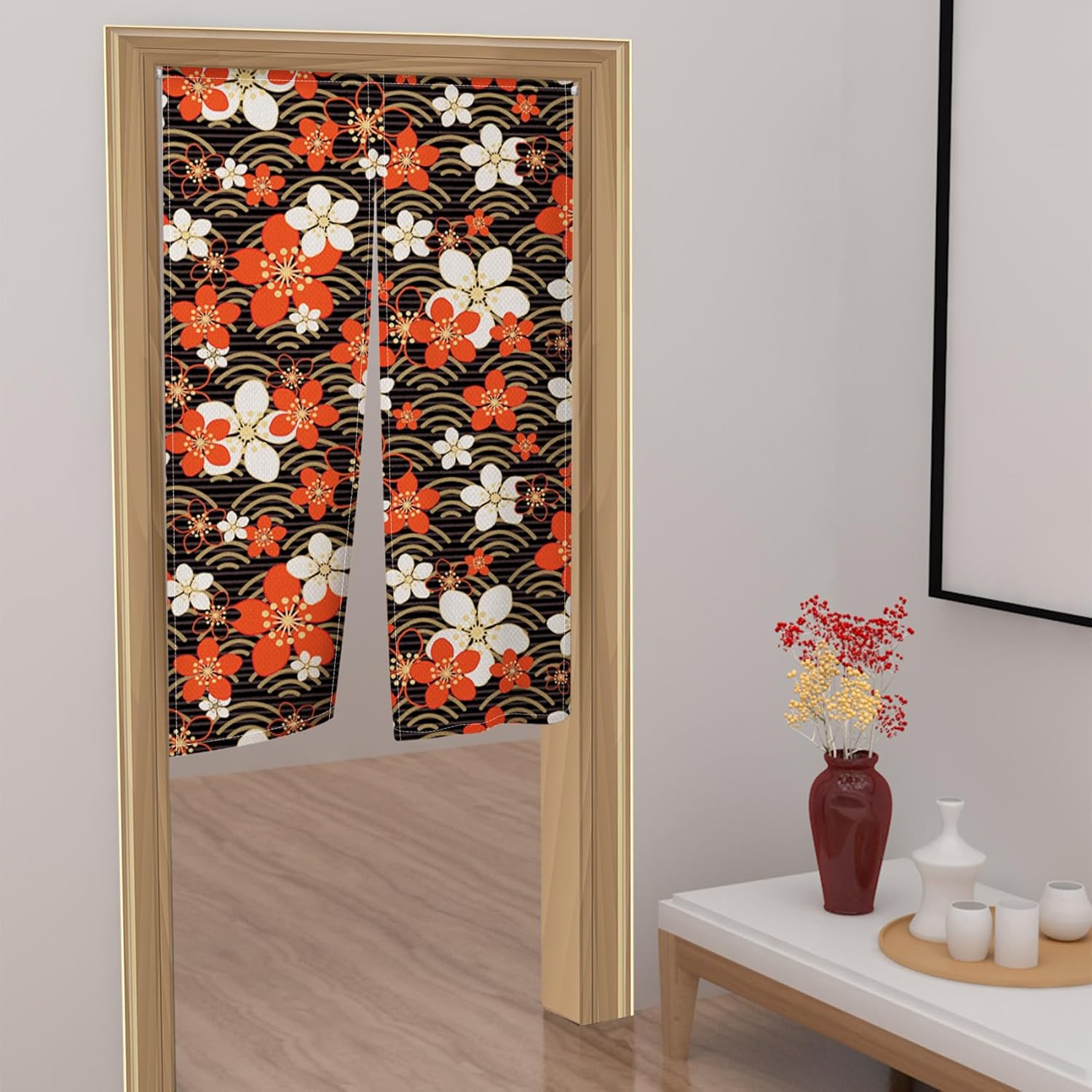 Japanese Noren Door Curtain for Home Decor