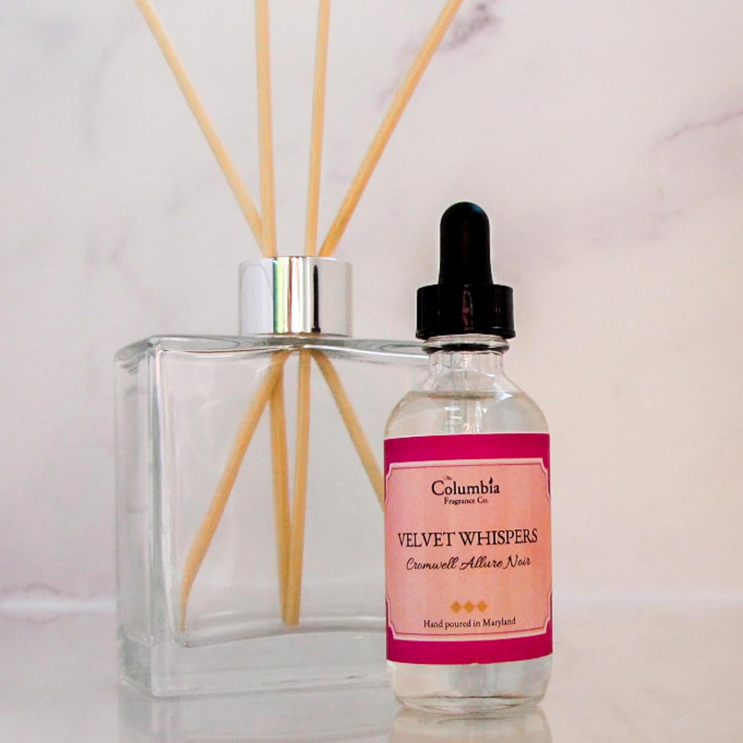 Columbia Velvet Whispers Reed Diffuser Oil 2 oz Refill