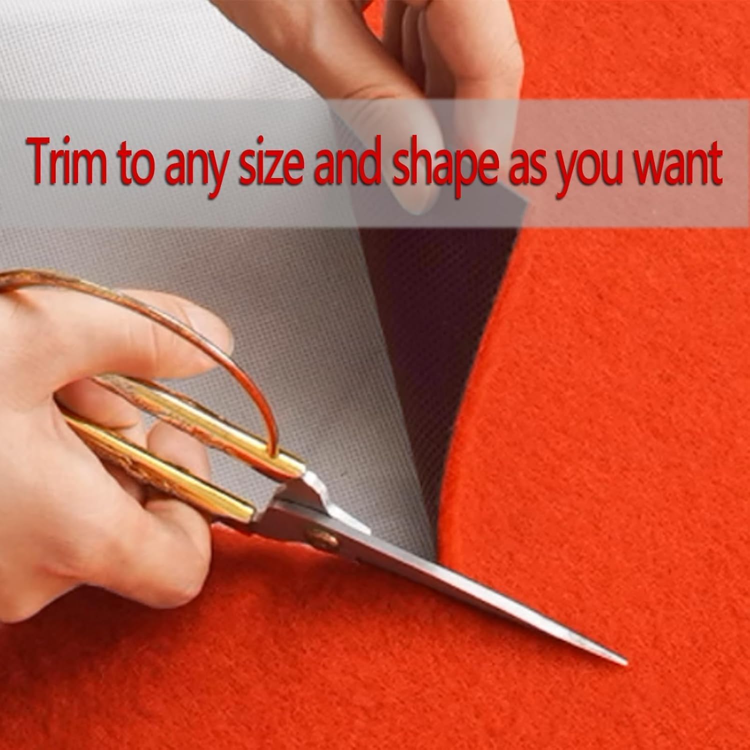 Extra Thick Red Carpet Runner 3x10ft Non-Slip Rubber Backed