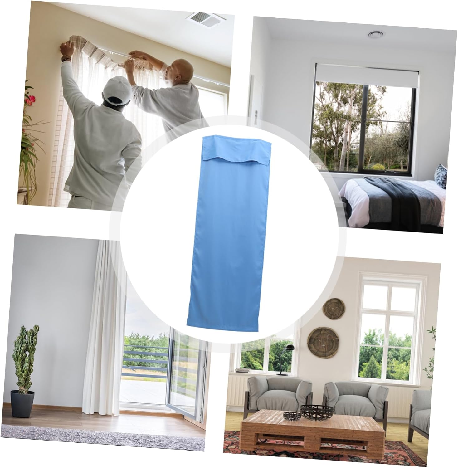 Blackout Door Curtain for Privacy and Decor