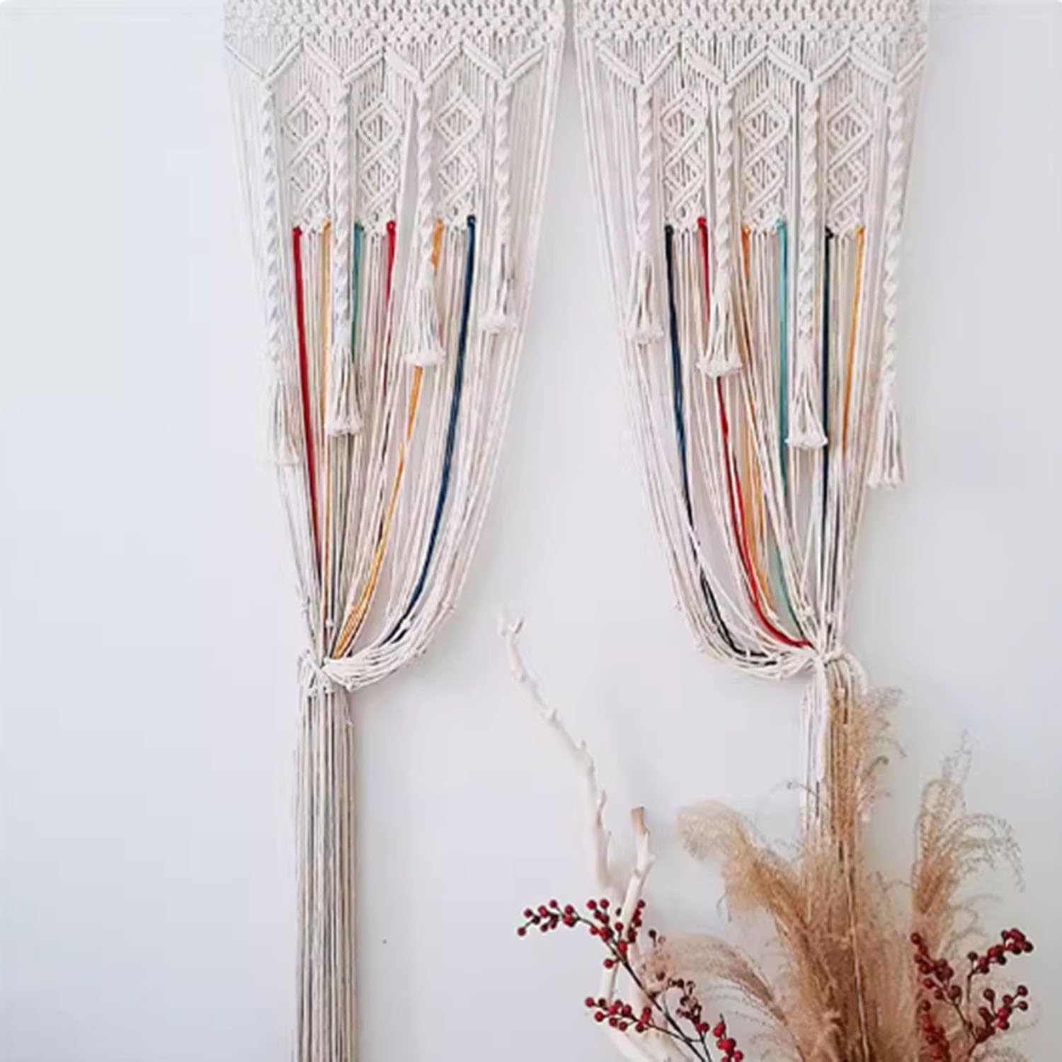 Beads Curtain for Doorway Bohemian Room Divider 433x787in