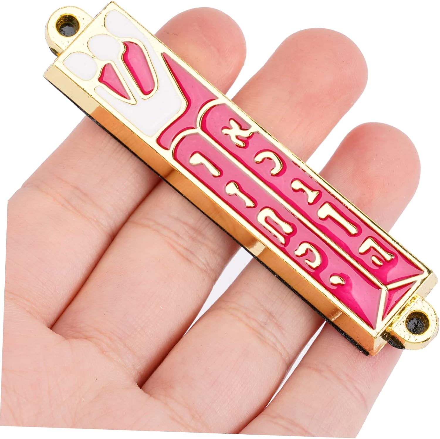 Happyyami Retro Metal Mezuzah Door Decor