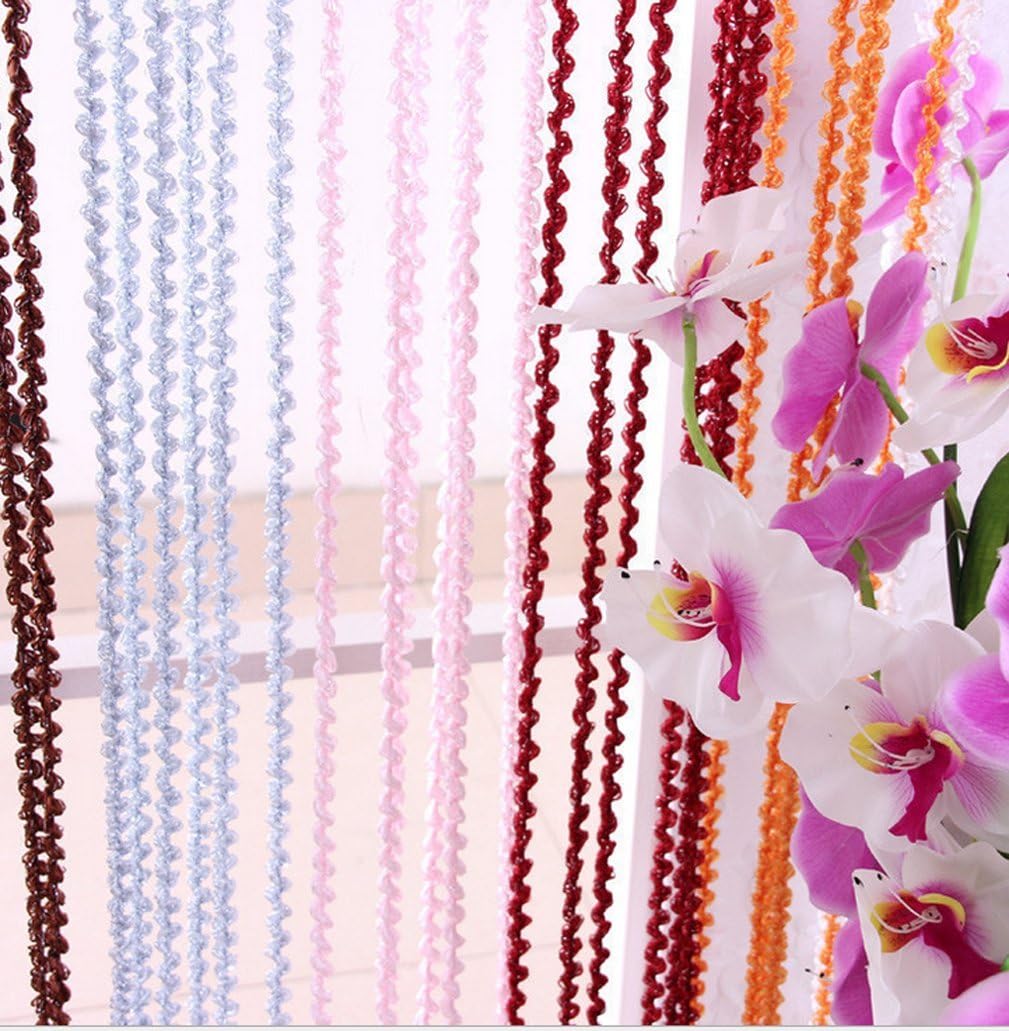 Glitter Thread S Form Curtain Panel 3m x 3m Door Divider