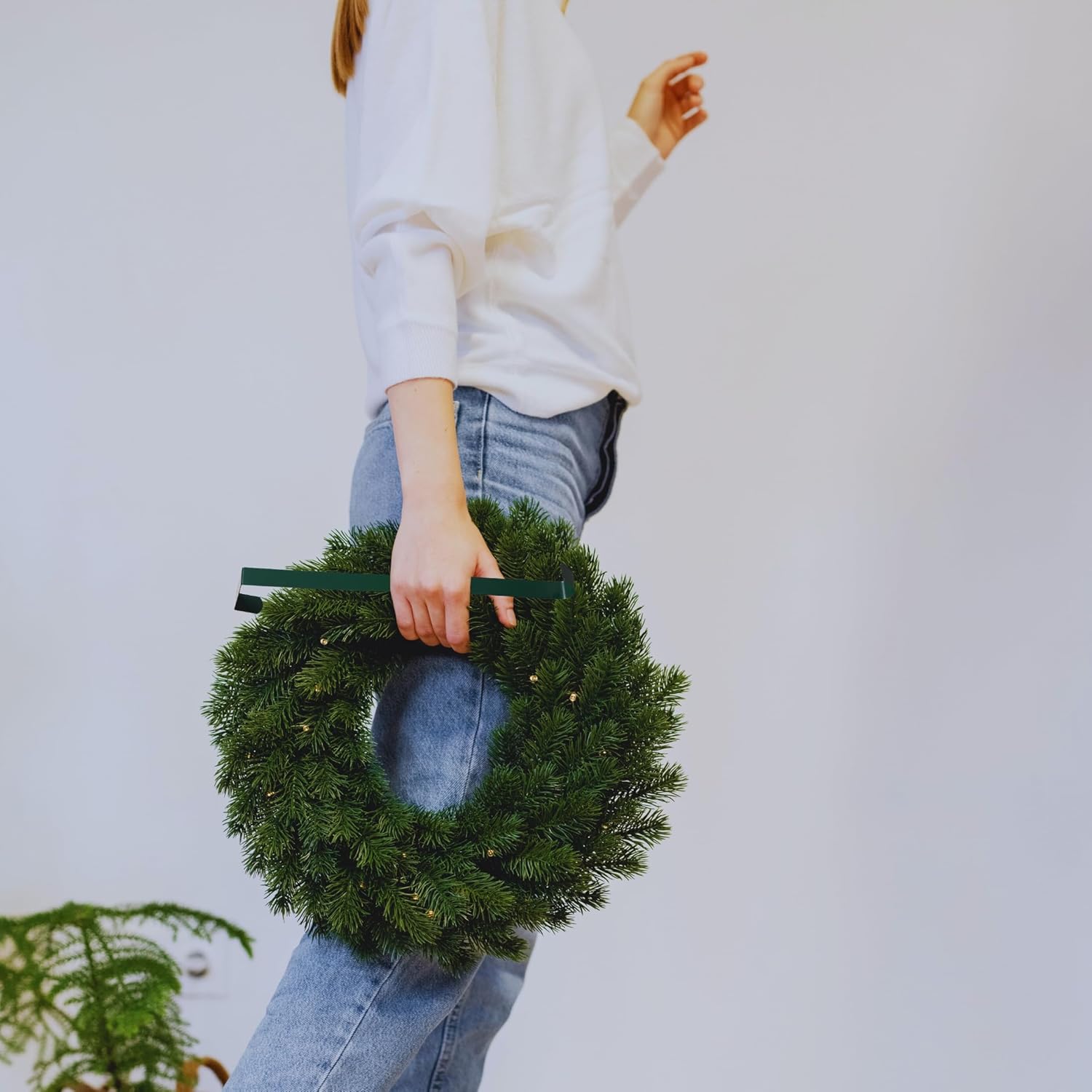 BOSS CLASS 2 Christmas Green Wreath Hangers