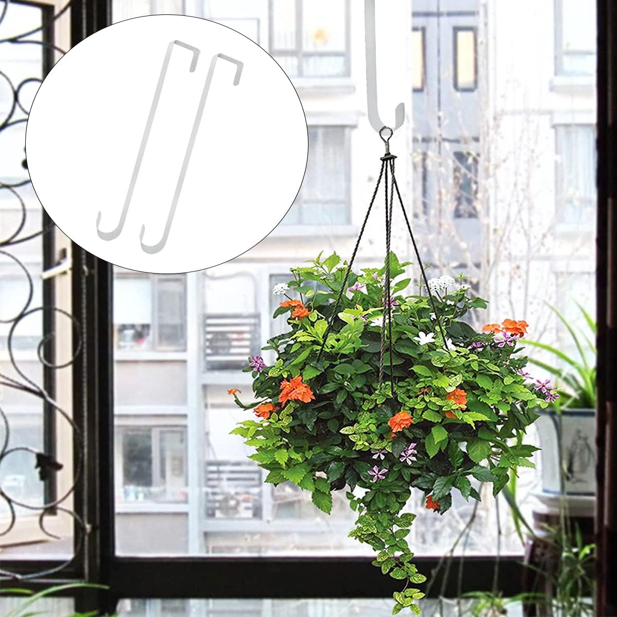 5 Pcs 15 Inch Wreath Hanger for Door