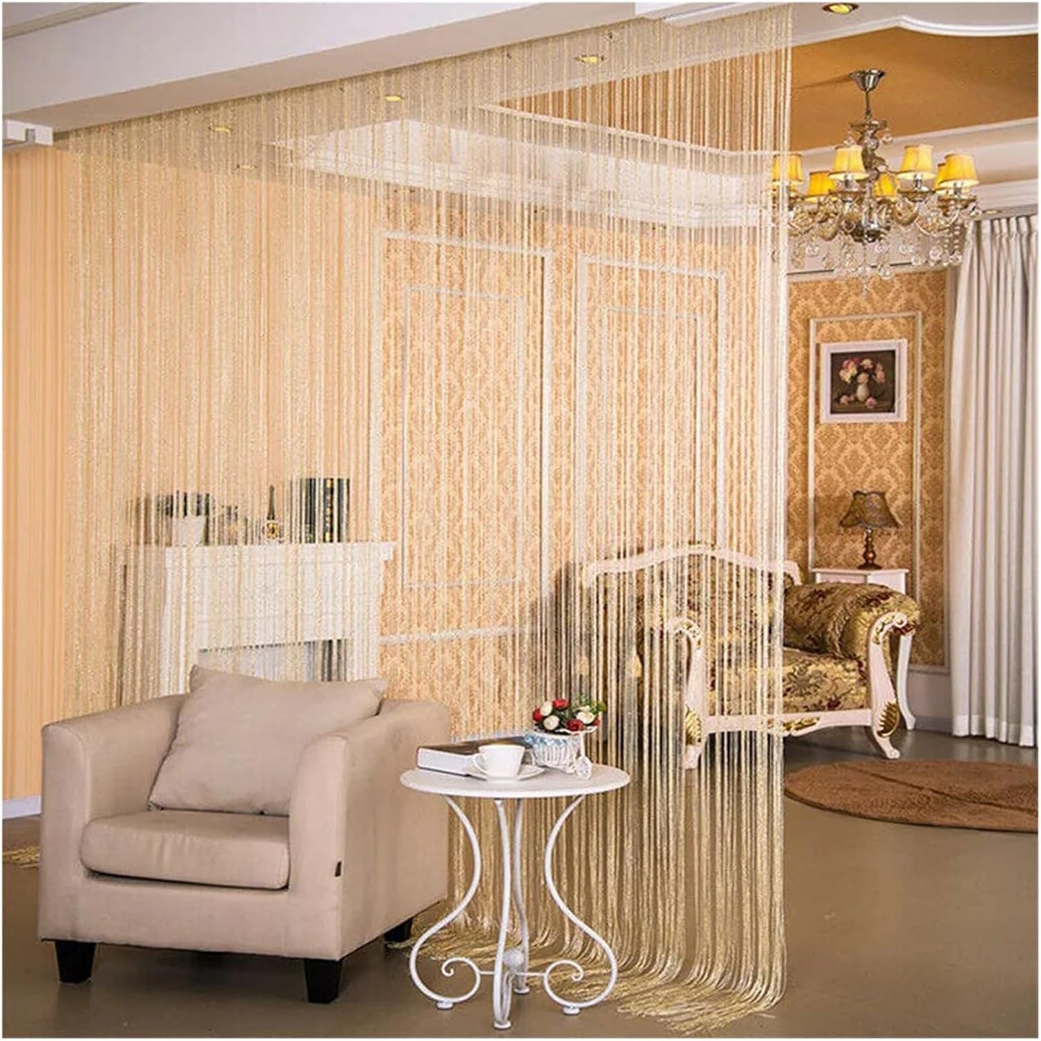 Beaded String Curtain for Doorway and Window
