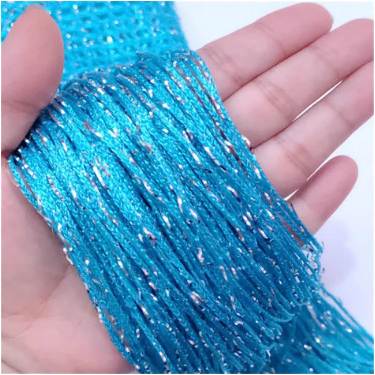 Shiny Tassel Curtains for Living Room and Kitchen