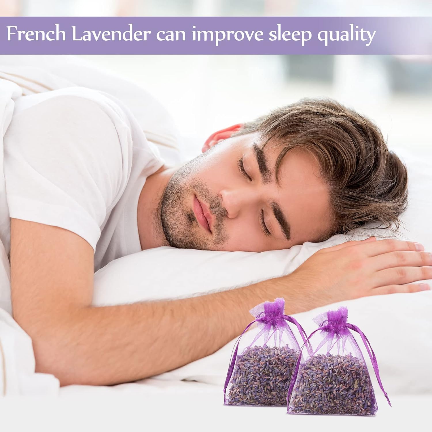 Treela 3 Pound Dried Lavender for Crafts and Home Fragrance