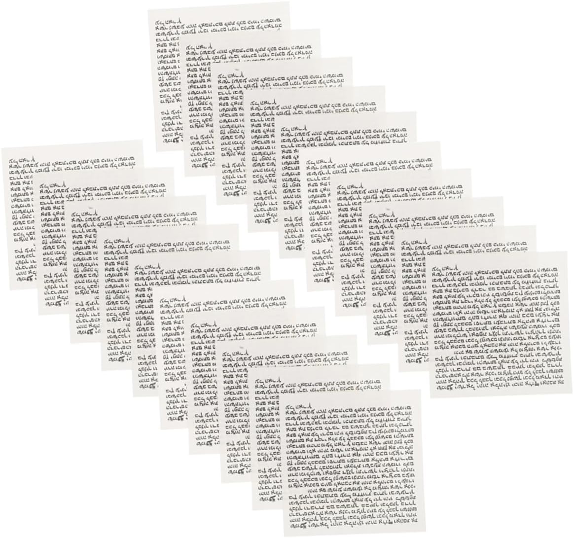 Zerodeko 100pcs Mezuzah Scroll for Door Decorations