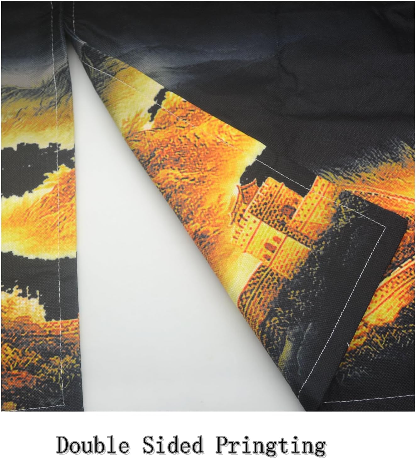 LIGICKY Chinese Style Noren Door Curtain Double Sided