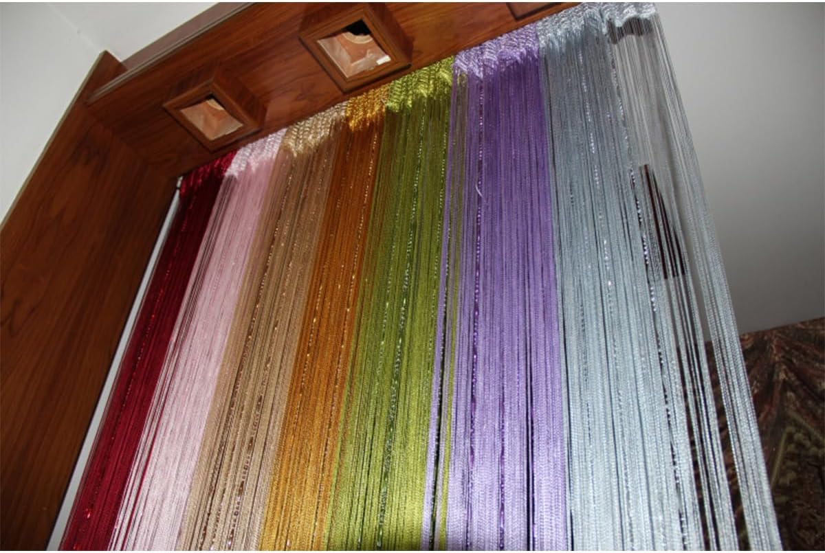 Beaded String Curtains for Door and Window Decor