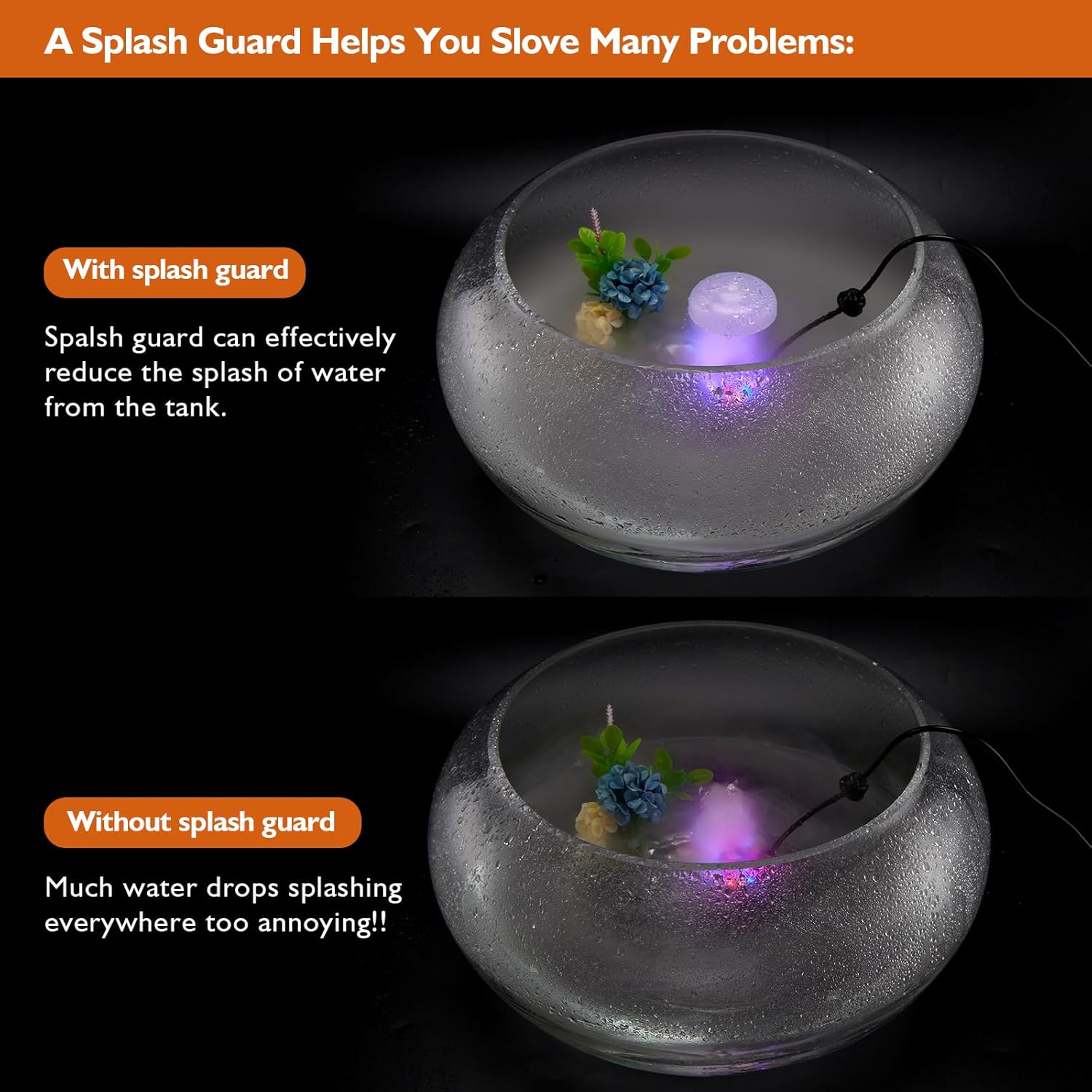 FITNATE Mist Maker with 12 LED Lights