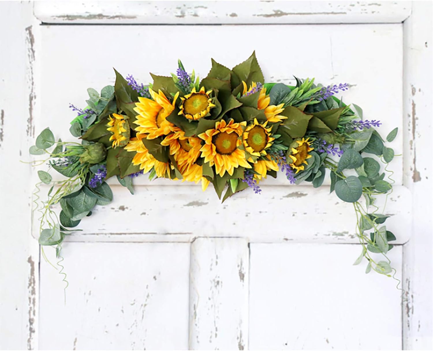 30 Inch Artificial Floral Swag Wreath Garland