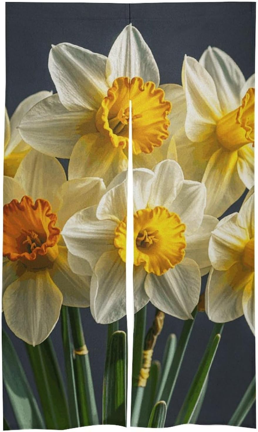 Bouquet of Daffodils Door Cover Curtain 57x17 Inches