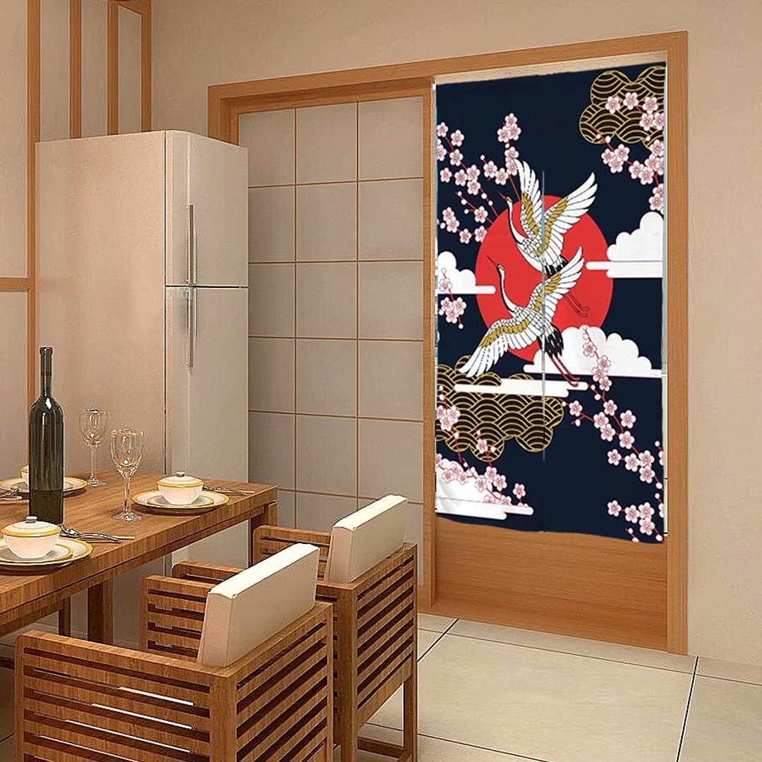 Ofat Home Customized Double-Sided Noren Curtain