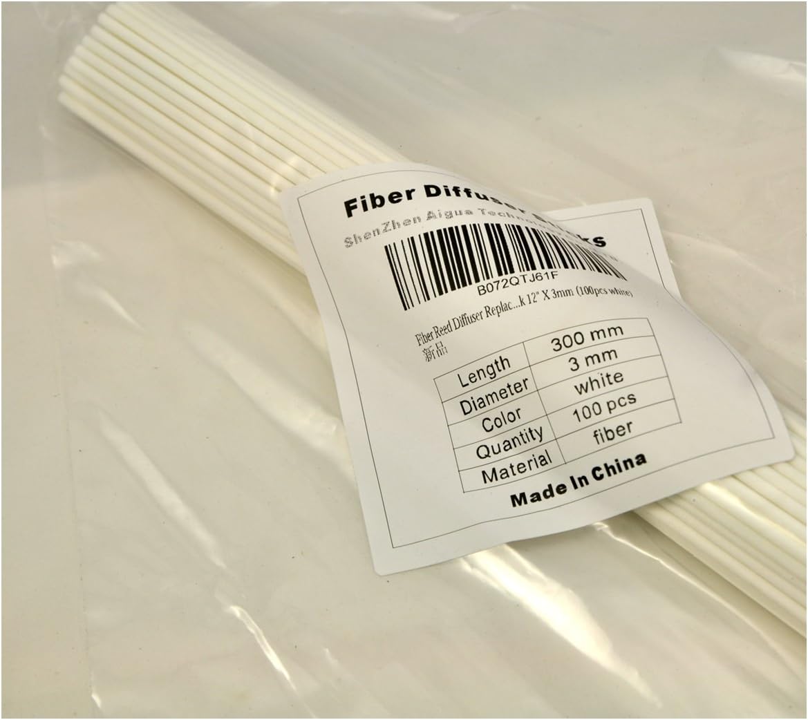 50 Pieces Fiber Reed Diffuser Sticks for Aroma 1