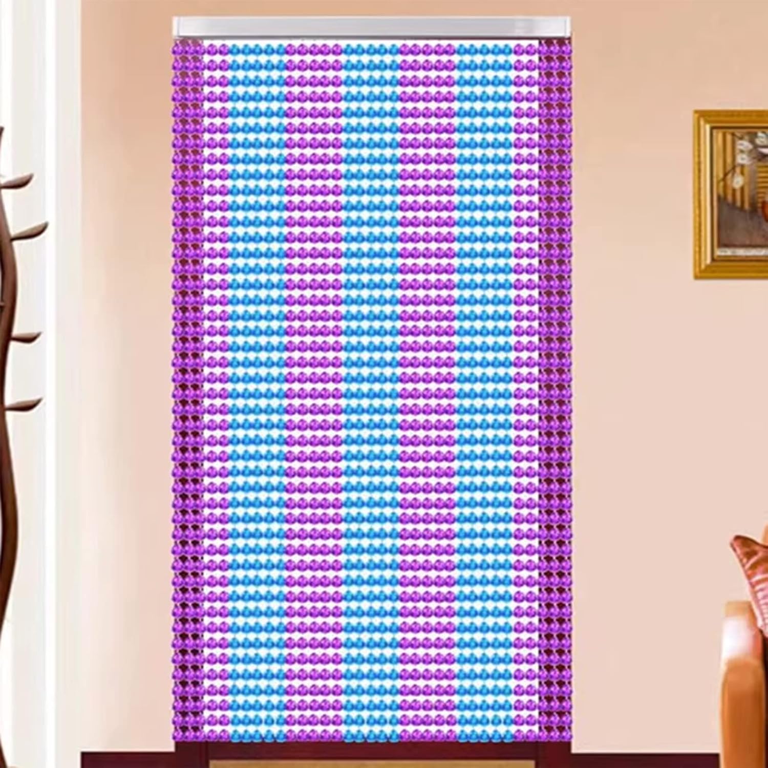 Zarbailre Sparkle Bead Curtains 31x71 Inch