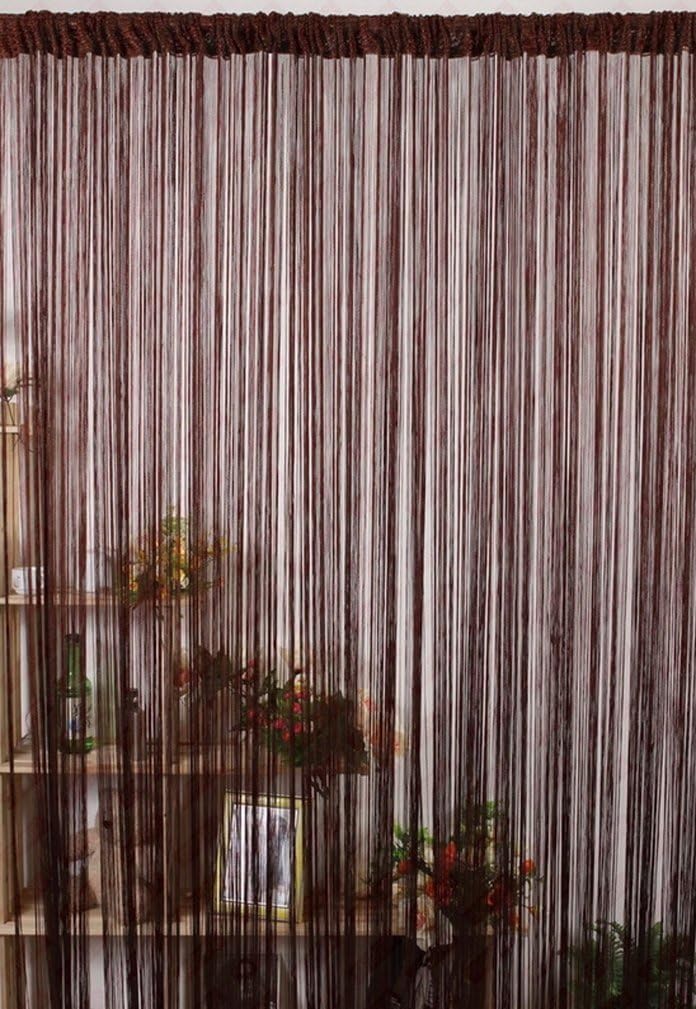 Yiyida Dew Drop Tassel String Curtain Panel 300x300cm