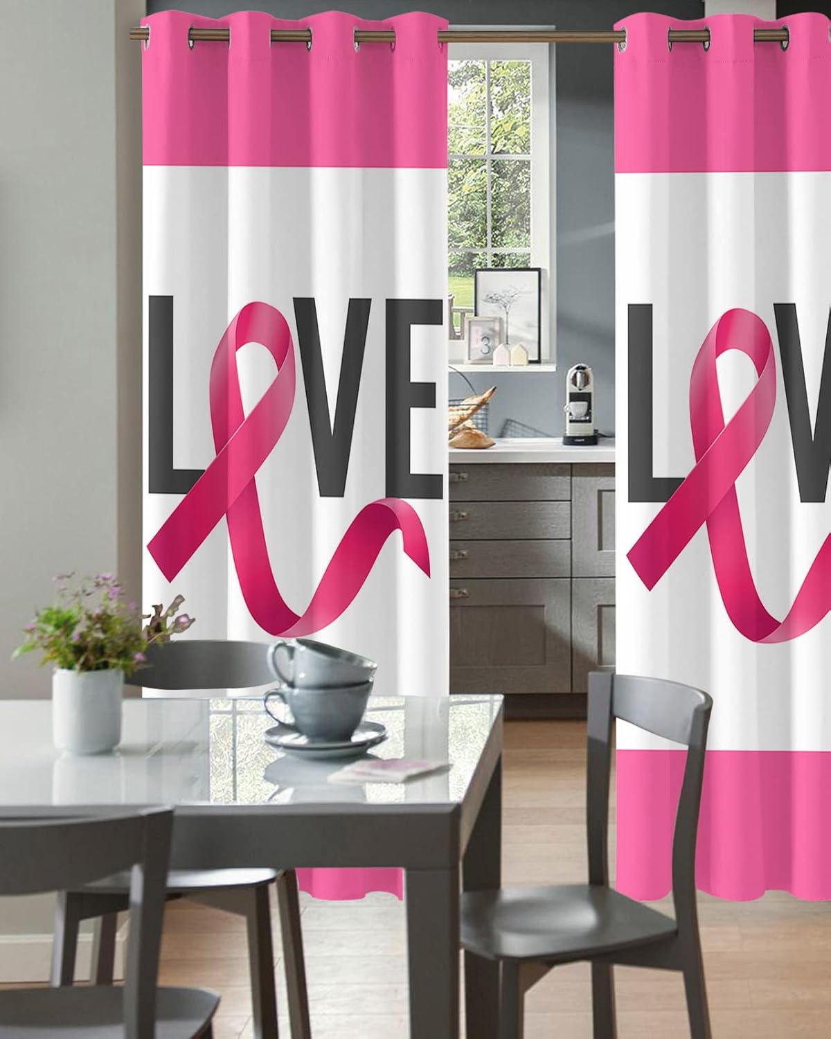 Love Doorway Curtains - 42x84 Blackout Panels