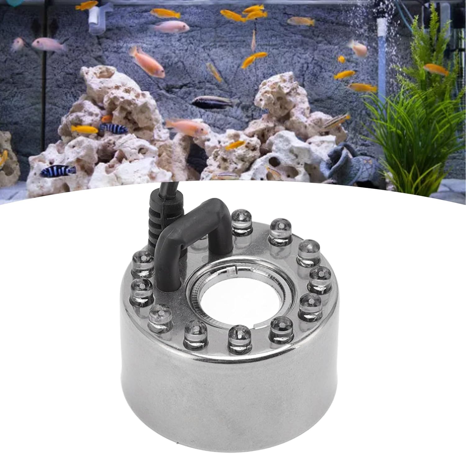 PerGar 12 LED Mister Fogger for Water Features