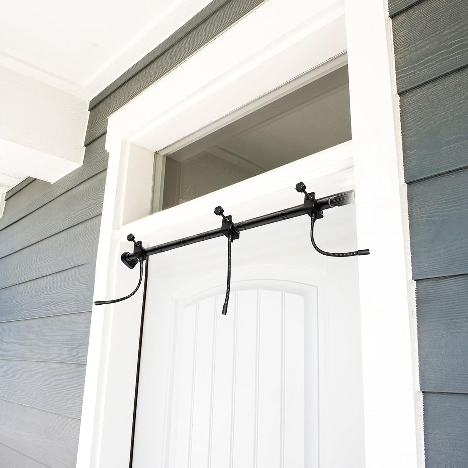 Adjustable Wreath Hanger for Front Door No Hardware Needed