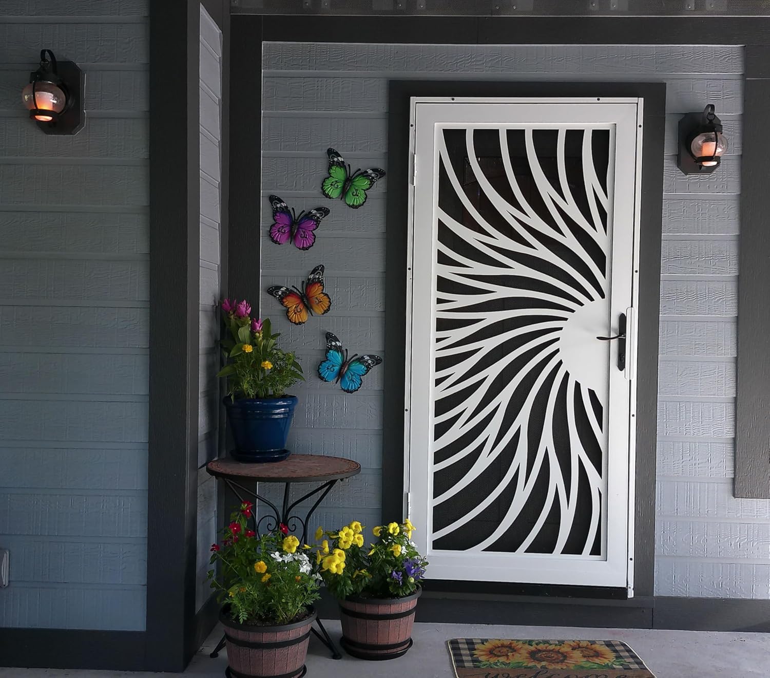Sunny Barrel Decorative Butterfly Wall Art Set of 4