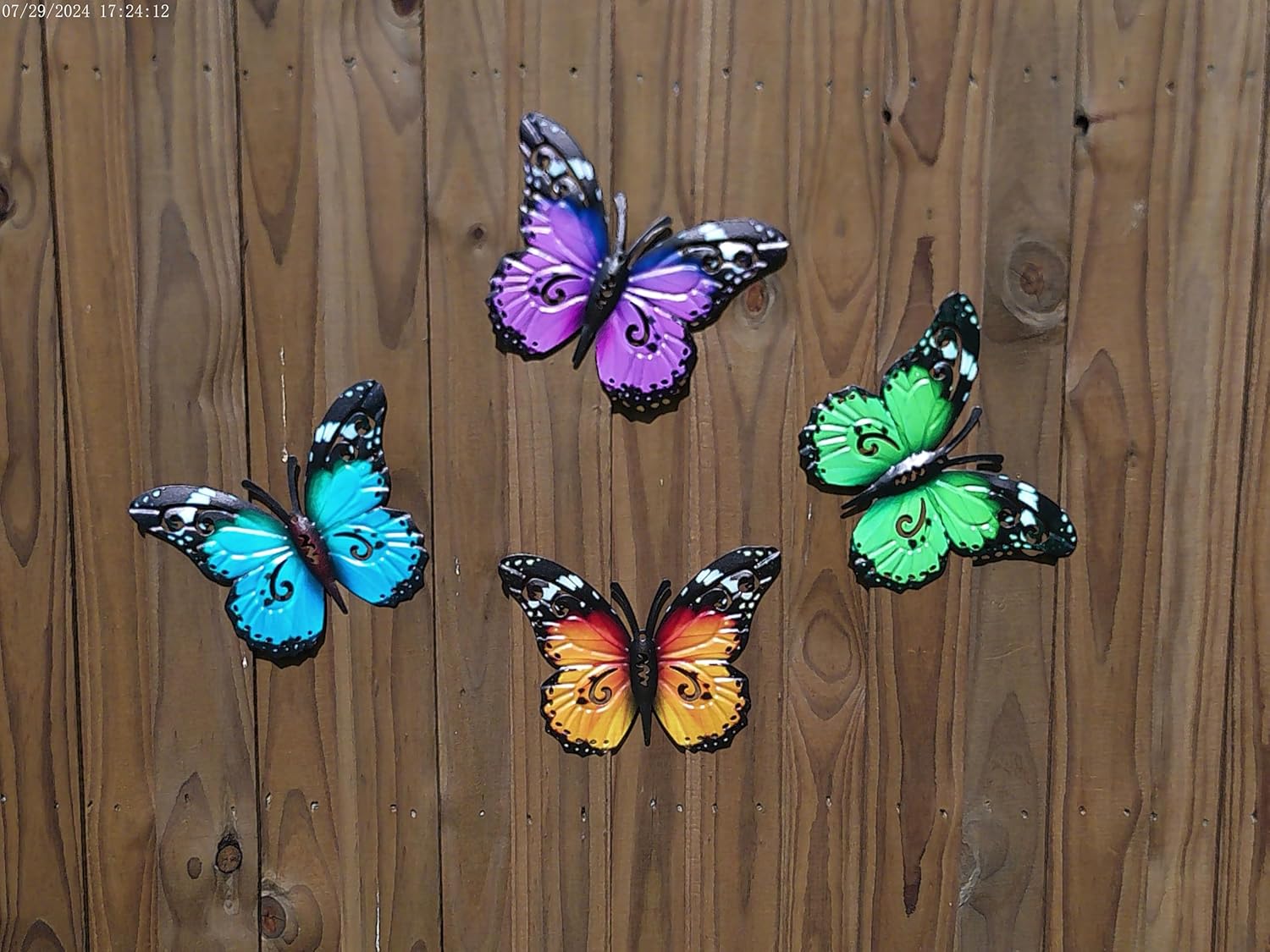 Sunny Barrel Decorative Butterfly Wall Art Set of 4