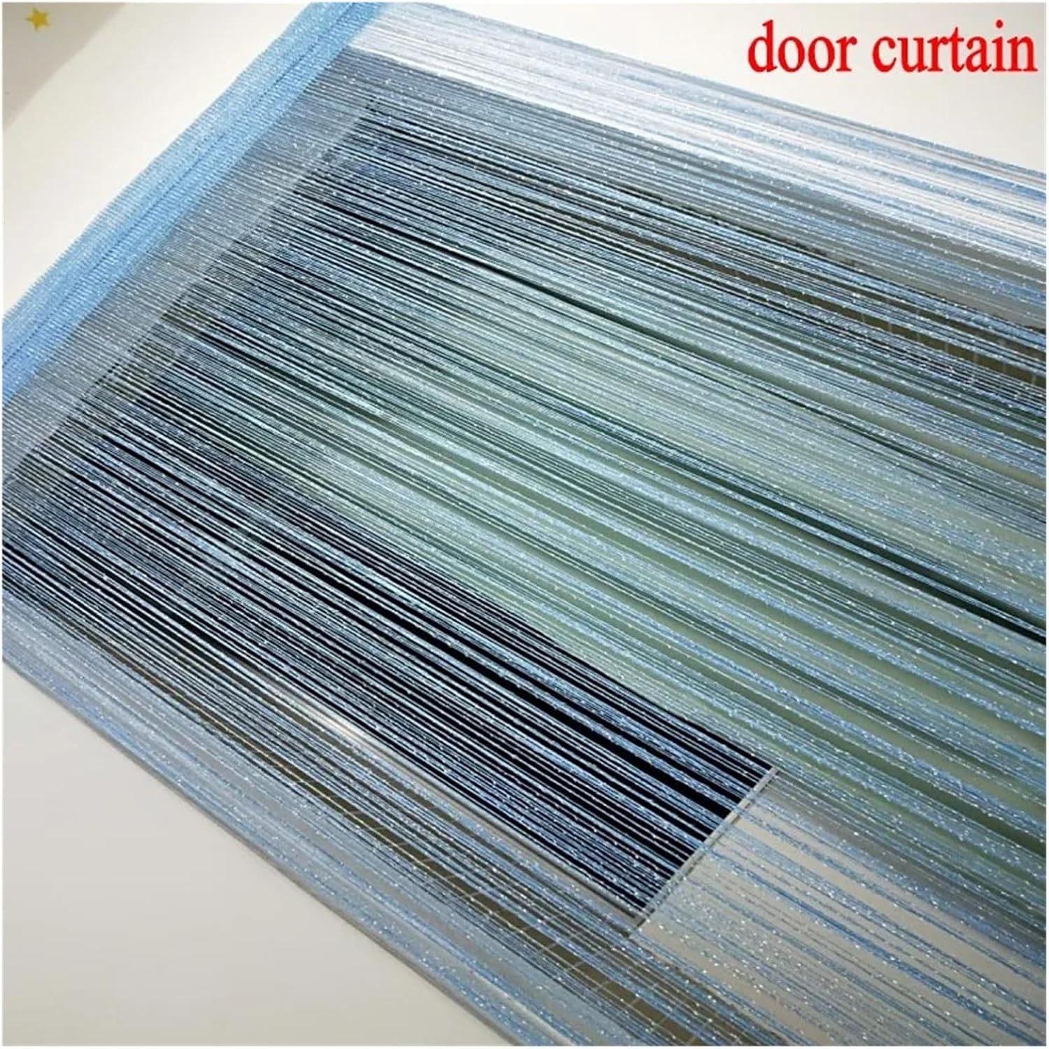 String Curtains 3x26m Shiny Tassel Decor Drape