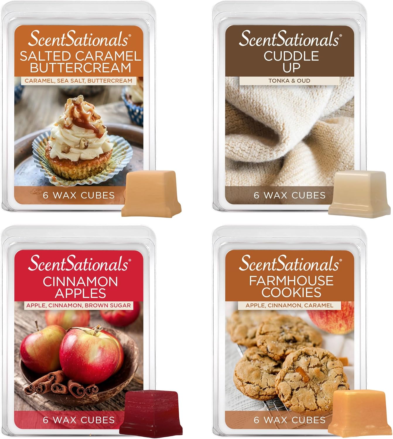 ScentSationals Home Sweet Home Wax Melts 4pk