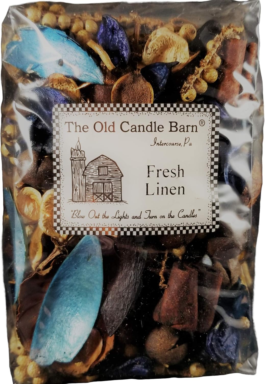 Fresh Linen Potpourri - 4 Cup Bag for Seasonal Decor